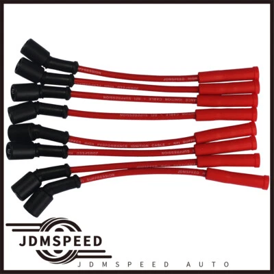 NEW Spark Plug Wires Performance Street Fire for Chevrolet Truck 4.8 5.3 6.0 - Изображение 1 из 4