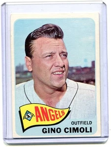1965 Topps Baseball Card Gino Cimole Los Angeles Angels Near Mint HIGH # 569 - Picture 1 of 1