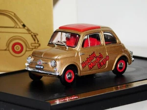 FIAT 500 GOLD 50° ANNIVERSARIO 1957-2007 COFFRET BRUMM LIMITED 1/500 1:43 - Foto 1 di 2