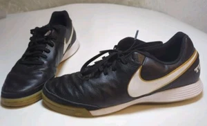 Zapatos de fútbol sala Nike Tiempox Genio II de cuero IC para hombre 819215 010 talla 7 - Imagen 1 de 9