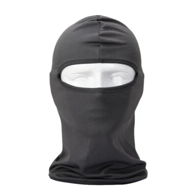 3 Hole Full Face Mask, Women Men Thin Balaclava Face Mask for Motorcycl Bike Ski - Image 1 of 4