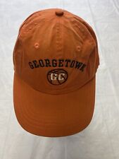 Georgetown College Tigers Hat Vintage Baseball Hat Orange Gear For Sports