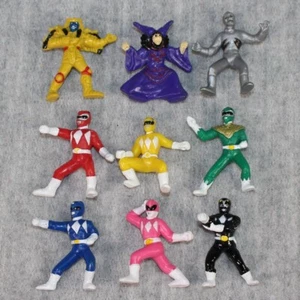 POWER RANGERS BANDAI Mighty Morphin Mini Action Pose Figure Toys 1990s Lot B HTF - Bild 1 von 14