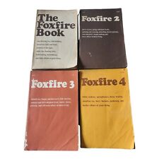 Foxfire Books Set Volumes 1 2 3 4 Survival Homesteading Plains Living Wigginton