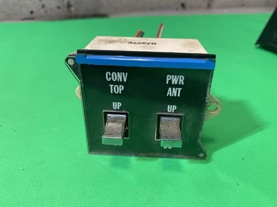 Interruptor de tablero convertible Cadillac Eldorado 1974-1976 antena de alimentación superior  Foto 1 de 4