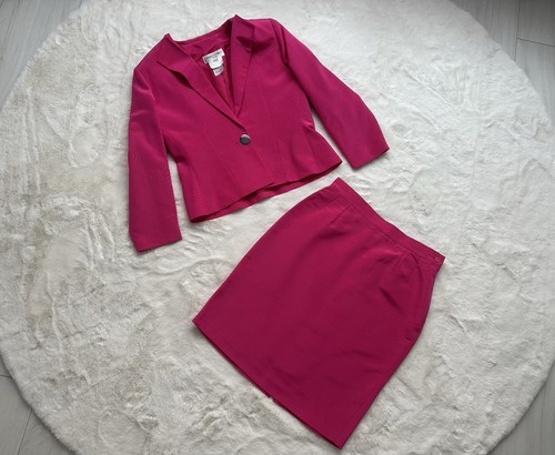 SAINT LAURENT (YSL) Tuta vintage Yves Saint Laurent variante un bottone cotone rayon taglia 44