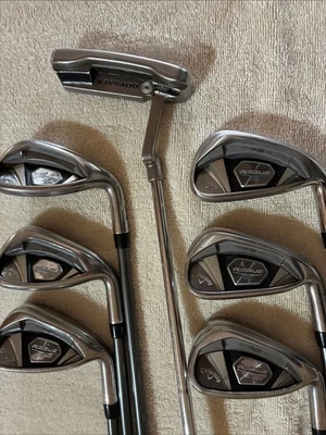 PLANCHAS CALLAWAY ROUGE X 6-PW, AW Aldila Synergy 50 Seniors + ODYSSEY PUTTER DIESTRO EN MUY BUENA CONDICIÓN Foto 1 de 4