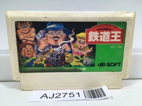 AJ2751 Tetsudou Ou Nintendo Famicom NES Japan