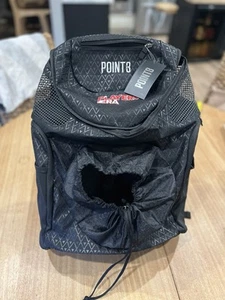 Point 3 Road Trip 2.0 Basketball Backpack Black Bag Geometric Canvas New - Picture 1 of 6