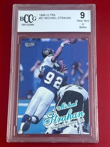 Ultra 1998 - Michael Strahan #51 BCCG 9 - Imagen 1 de 3