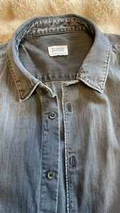 closed Jeanshemd Gr.L grau usedlook - Bild 1 von 6