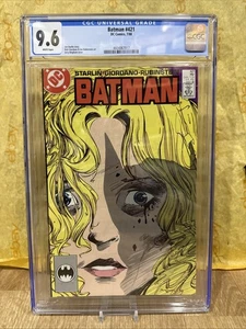 Batman #421 (1988) CGC 9.6 WP - Jim Starlin story - DC Comics Graded Comic New - Picture 1 of 3