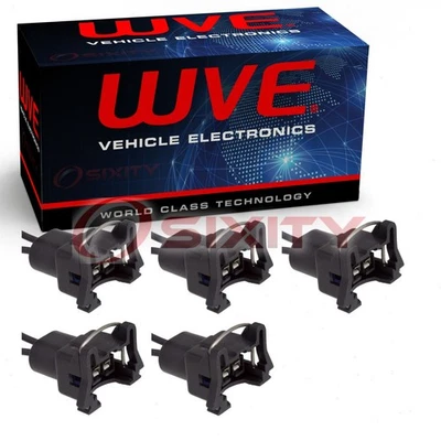 Conectores inyectores de combustible de 5 piezas para Audi 200 Quattro 90 xt 1990-1997 Foto 1 de 4