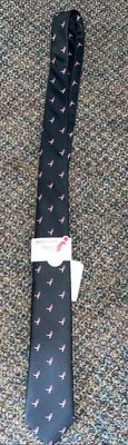 Susan G Komen Knots for Hope Black Pink Ribbon Foulard Necktie NWT Breast Cancer — 第 1/3 张图片