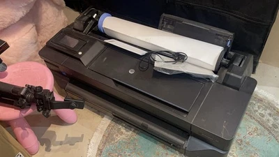 HP DesignJet T120 24" A1 plotter Large Format Printer CAD - Image 1 of 2