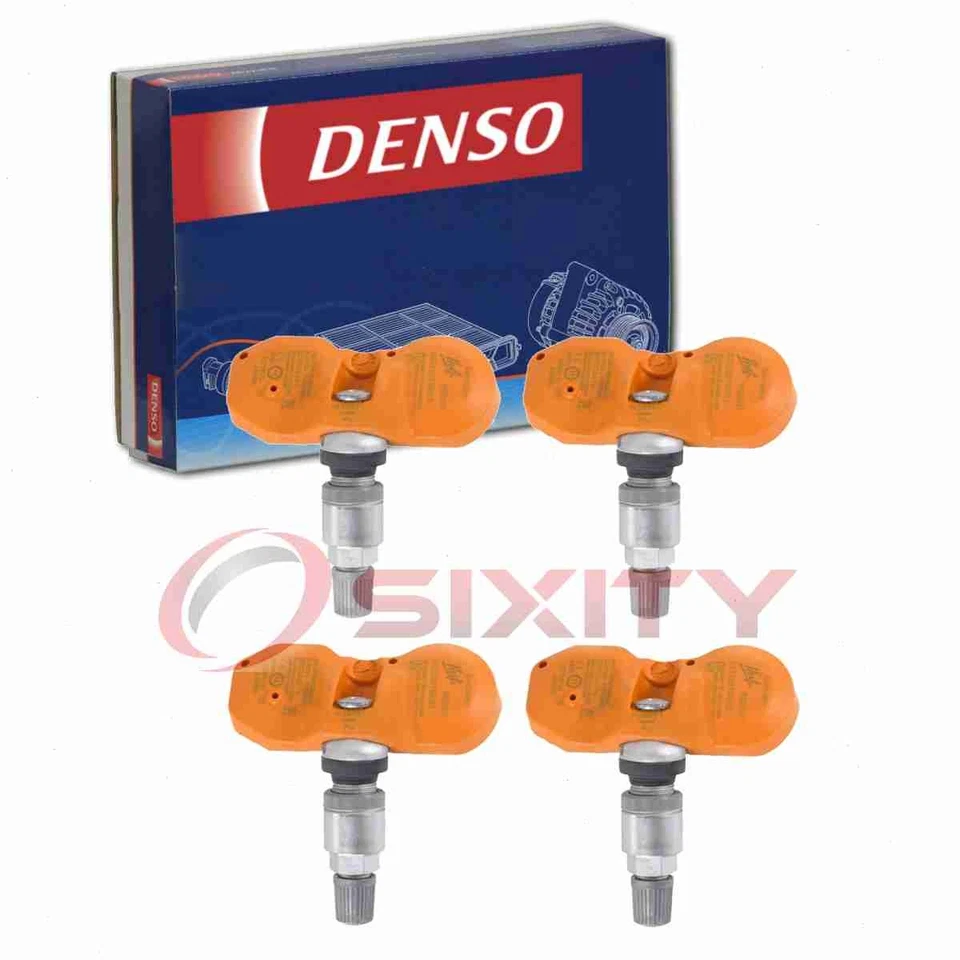 4 pc Denso Tire Pressure Monitoring System Sensors for 2000 BMW 323Ci Wheel  wl - Image 1 of 4