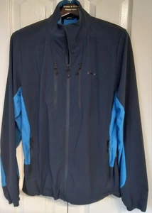 Rohan Fjell Vapour Jacket Mens Medium Navy / Blue Stretch Breathable - Picture 1 of 6