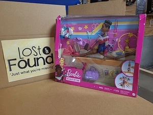 2020 Barbie You Can Be Anything Gymnast Spielset Afroamerikaner BESCHÄDIGT - Bild 1 von 11