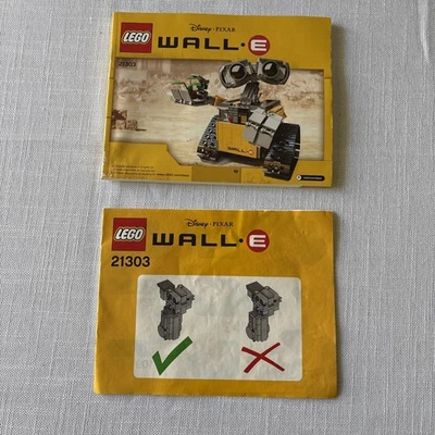 乐高 Ideas WALL-E 说明书适用于套装 21303(版本 1) — 第 1/3 张图片