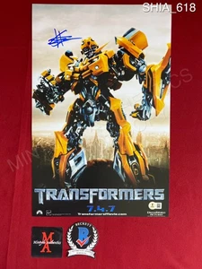 Shia LaBeouf autographed signed 11x17 photo Transformers Sam Beckett COA - Picture 1 of 2
