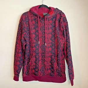 Adidas Ivy Park Beyoncé TALLA GRANDE Sudadera con Capucha Mediana Mujer Piel de Serpiente Peso Pesado Suelto - Imagen 1 de 8