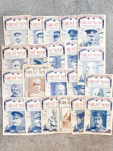 The Great War Magazines Vintage WW1 War Magazines 1915-1918 Issues | Job Lot x21 - Picture 1 of 22