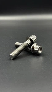 90x Tuercas M7 + 90 Tornillos Tornillos Llanta Cromo M7x32 - Imagen 1 de 4