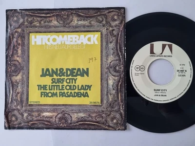 Jan & Dean - Surf City / The Little Old Lady From Pasadena 7'' Vinyl Germany - Photo 1/4