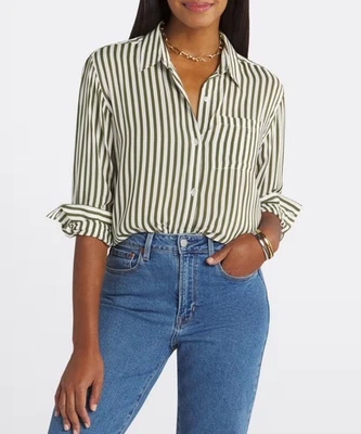 Camisa STITCH FIX Evelyn com botões tamanho XXL - Imagem 1 de 4