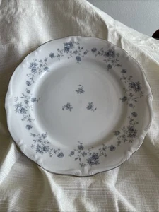 Blue Garland 10” Dinner Plate Johann Haviland China Bavaria Germany - Picture 1 of 3