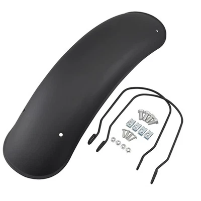 Guardabarros delantero y soporte retro universal para motocicleta para Harley para Honda Foto 1 de 4