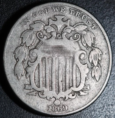 1869 SHIELD NICKEL - Image 1 of 2