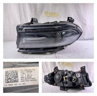 Faro halógeno lateral izquierdo Dodge Charger SXT 2018 2019 2020 2021 OEM 68410313AD Foto 1 de 4
