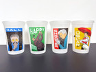 Happy Gilmore 2 Subway Promotional Cups with Lids, Shooter McGavin, Oscar, Hal L