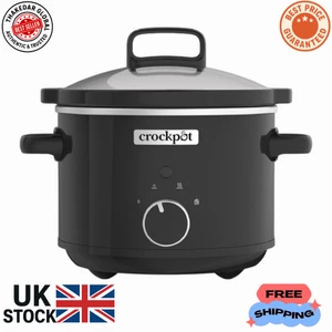 Crock Pot Schongarer abnehmbare leicht zu reinigende Keramikschüssel | 1,8 l, 2,4 l, 6,5 l | NEU - Bild 1 von 27