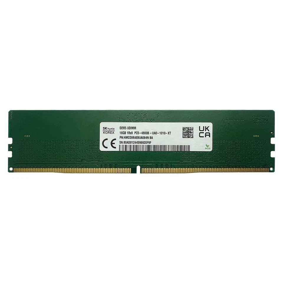 SK hynix 16GB 1Rx8 DDR5 4800MHz Desktop Memory RAM - Image 1 of 1