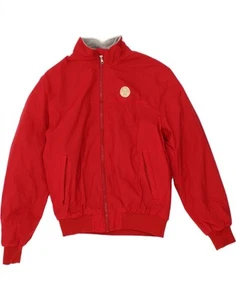 NORTH SAILS Mens Bomber Jacket UK 38 Medium Red Nylon BD13 - Picture 1 of 5
