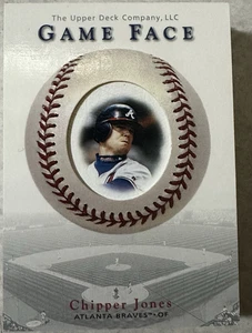 Upper Deck Game Face #154 Chipper Jones GF 2003 - Imagen 1 de 2