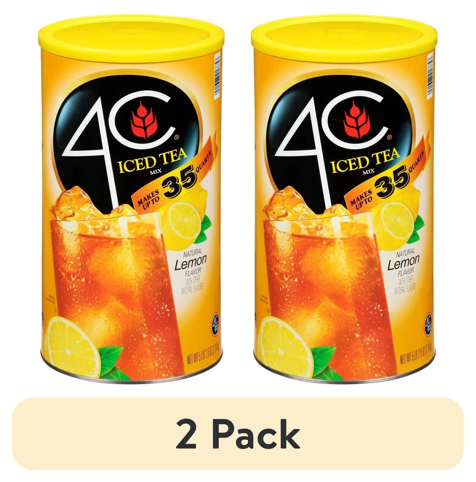 4C Iced Tea Mix - Natural Lemon 92.80 oz