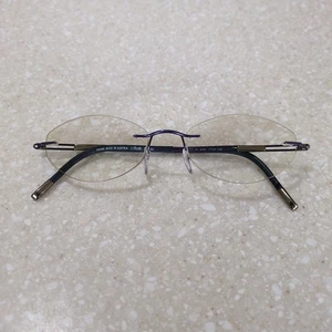 Silhouette 5521 70 4540 Titan Blau Randlos Brille Brillengestell xx-17-135 - Bild 1 von 22