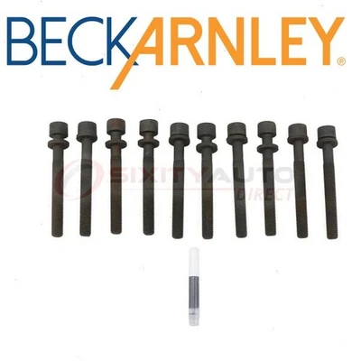 Beck Arnley Engine Cylinder Head Bolt Set for 1988-1990 Audi 80 - Block  tc Foto 1 de 4
