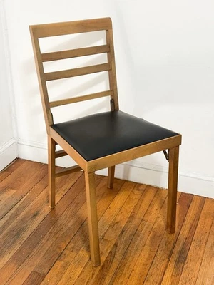 1963 Lorraine Industries No. 306 Legomatic Folding Chair Bridgeport Conn Vintage - Photo 1/4