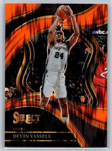 2023-24 Panini Select - Courtside Devin Vassell #248 Orange Flash Prizm - Picture 1 of 2