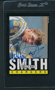 1985 Topps #378 Billy Ray Smith Chargers Signed Auto *35054 - Picture 1 of 1