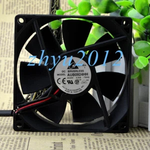 1pc DELTA AUB0924HH DC24V 0.25A 9025 2-wire Double Ball Cooling Fan - Picture 1 of 3