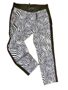 Jogpant schwarz weiß Animal Marke Trends by Jutta Leibfried Gr. 44/46 - Bild 1 von 7