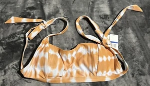 Jessica Simpson Bikini Swim Top Women's XL Swimsuit Geometric Beach Tropic - Picture 1 of 9