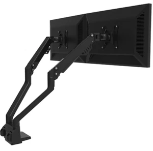 DoubleSight Dual Monitor Clamp Mount Stand – for 2 Monitors Up to 27 Inches - Picture 1 of 8