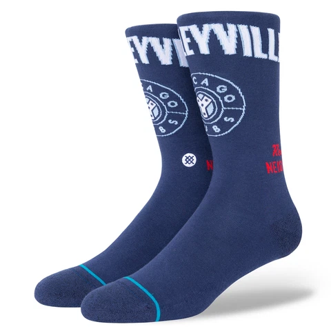 Men's Stance Navy Chicago Cubs 2021 City Connect Crew Socks Cover