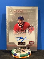 2020-21 O-Pee-Chee Platinum Alex Belzile Rookie Auto Autograph #R-AE